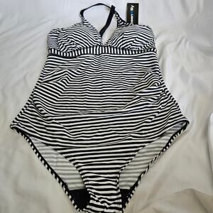 NWT L Ocean Lily Maternity Swim